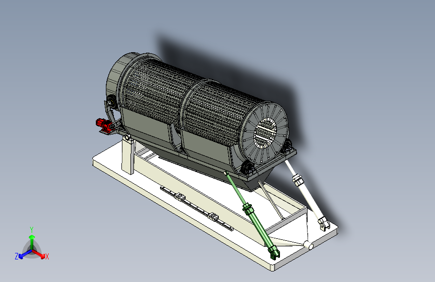铸铁件表面清砂机