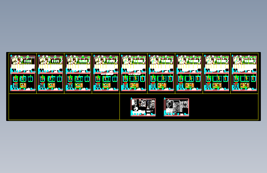 欧式箱变系统图及布置图