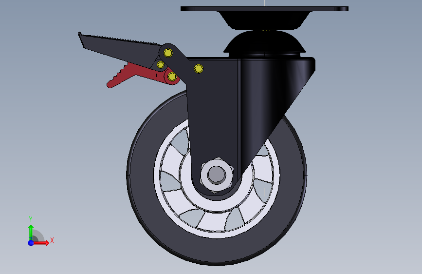 脚轮、万向轮(102)