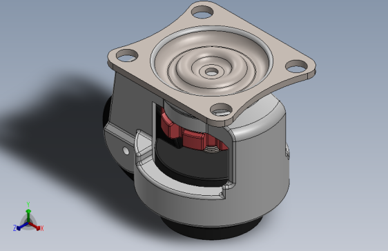 脚轮、万向轮(132)