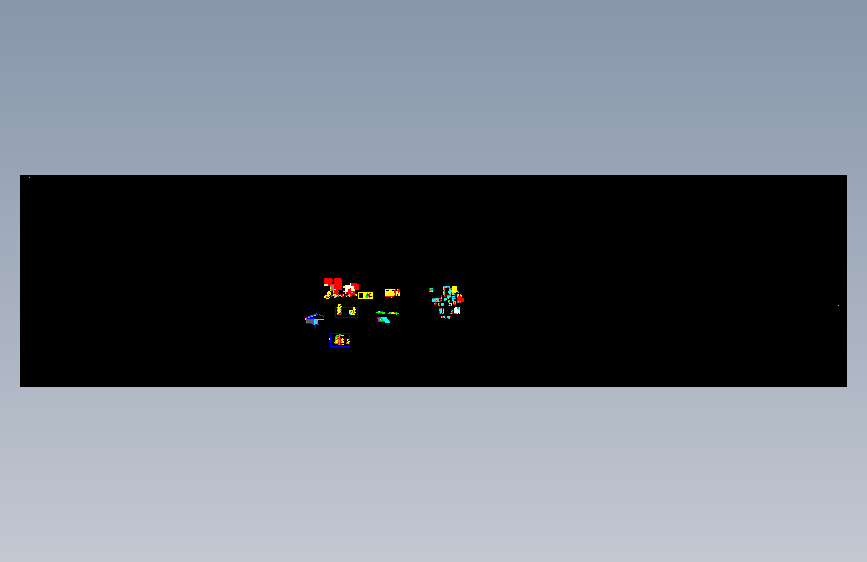 齐全的钢架结构节点