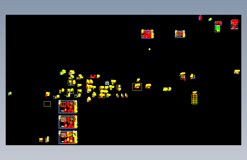 墙面石材与乳胶漆收口详图