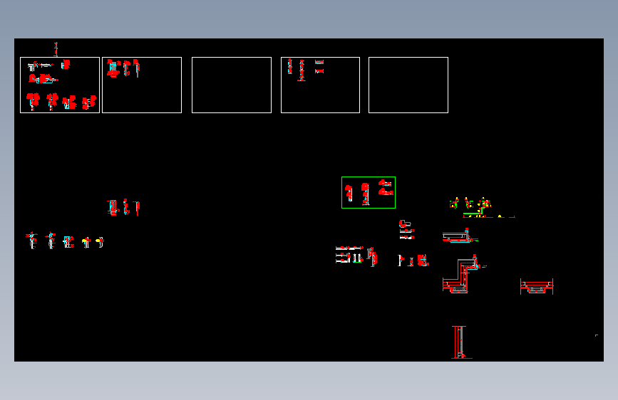 牆身木製裝飾标准节点详图