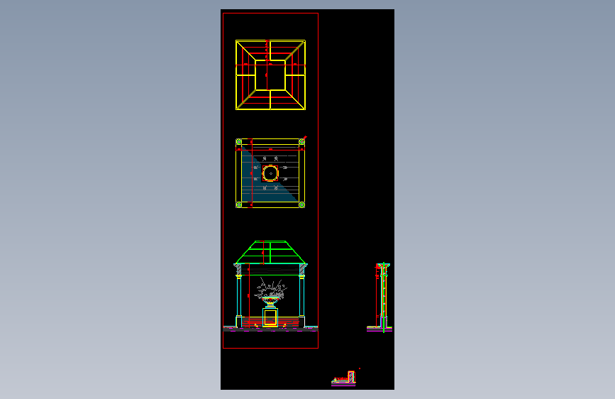 室外庭院水景节点