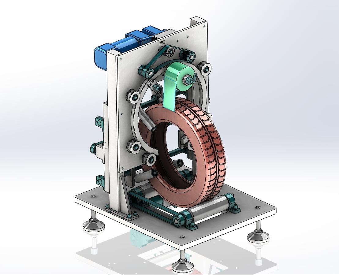 YHD-SL0052-胶膜缠绕机构