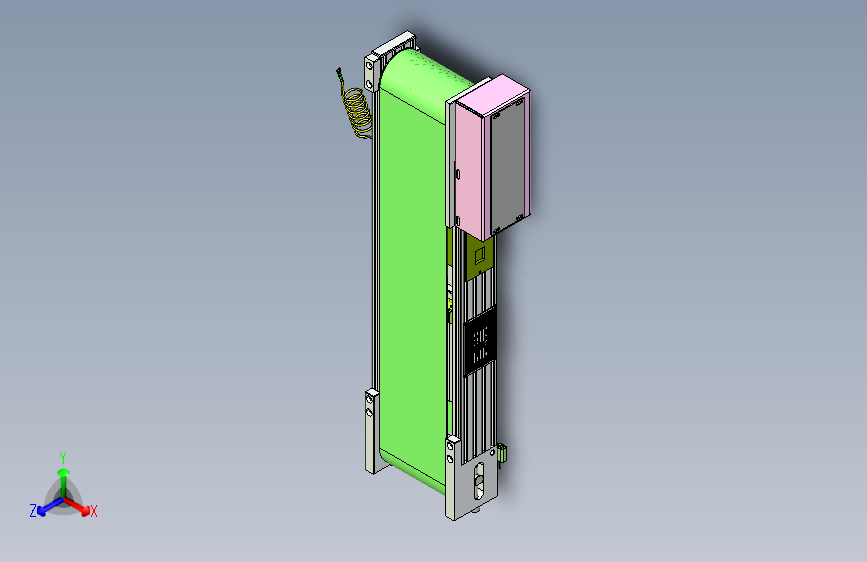 皮带线整机模型