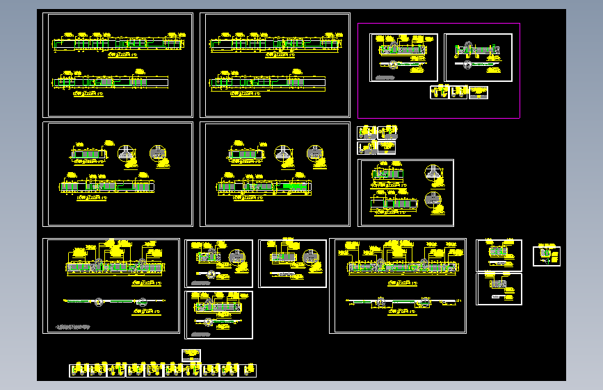 大渡河路围墙改造施工图