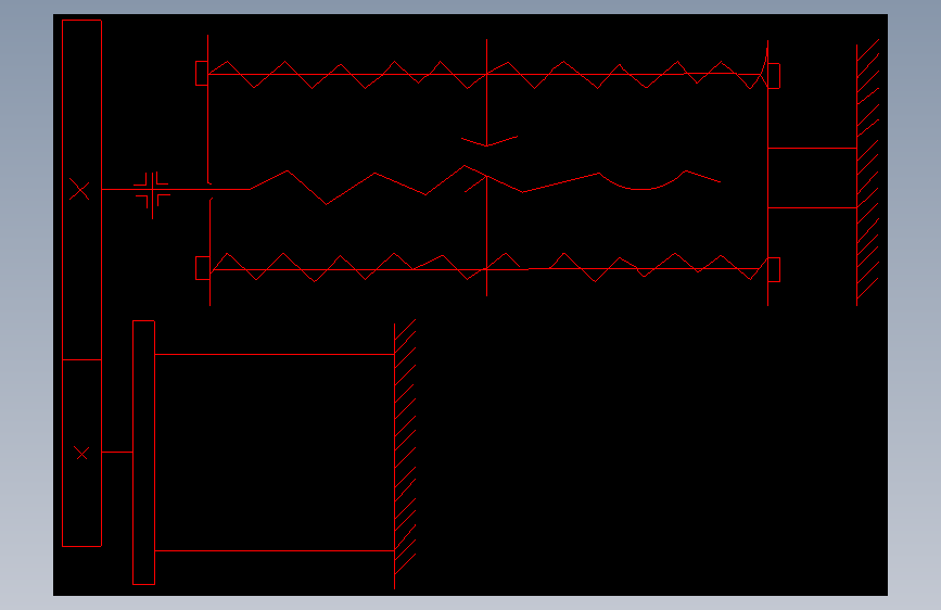 PLC控制的精密加载伺服机构设计（含图纸0