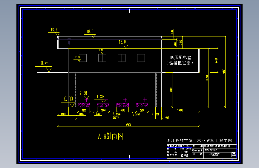 水泵及水泵站课程设计说明书及图纸