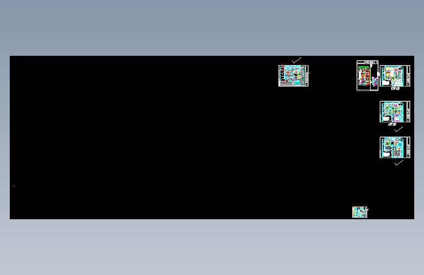 4-04~07一~四层平面图