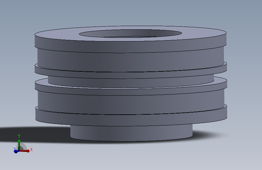 液压缸活塞（直径=150毫米，长度=80毫米）