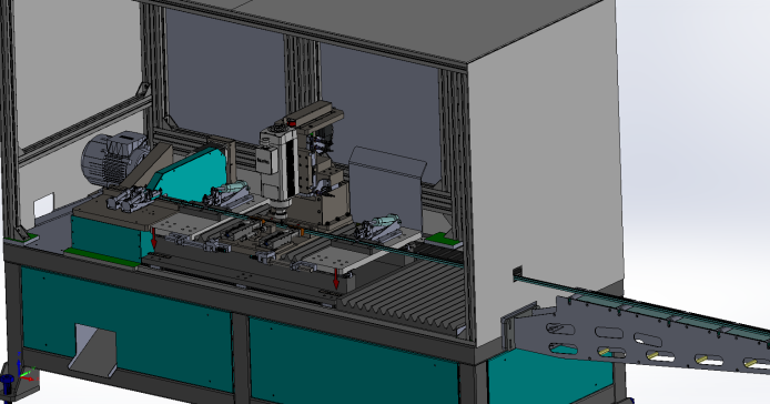 全自动分步钻孔切片机零件