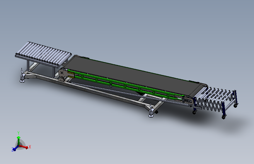 卡车装载输送机