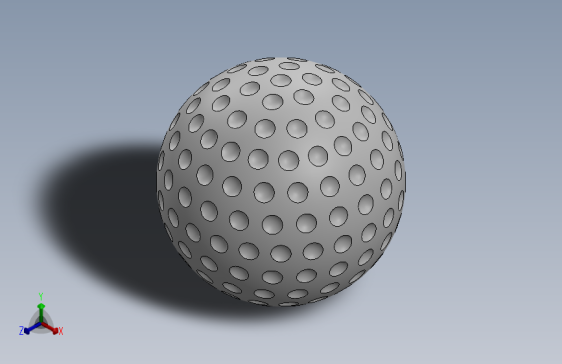 高尔夫球、高尔夫球小车、高尔夫球装备golf-ball-3d-modeling-1 4 SW.zip