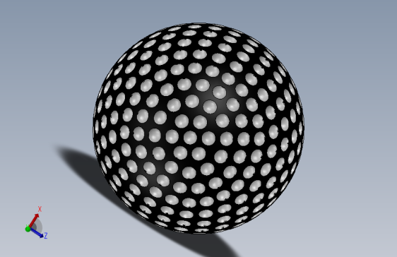 高尔夫球、高尔夫球小车、高尔夫球装备Golf ball -13 SW IGS STP.zip