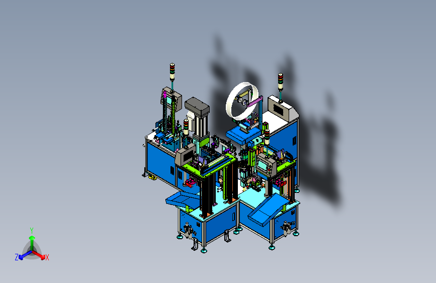 铆压套袋包装机