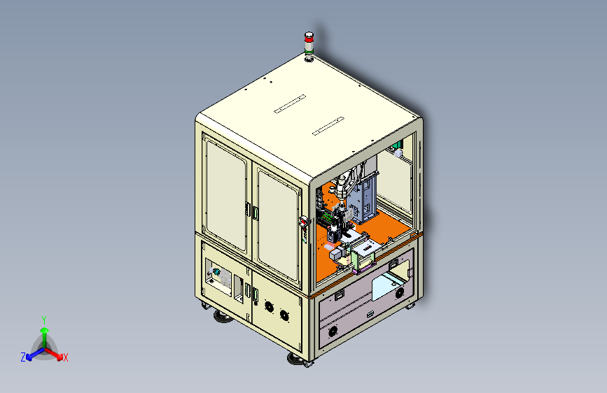 双飞达在线式贴标设备