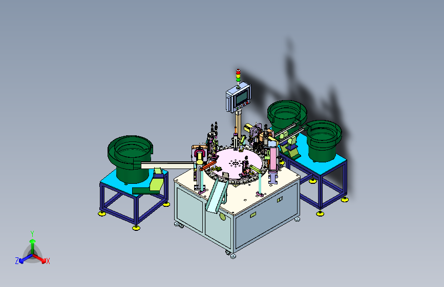 头帽组装检测机