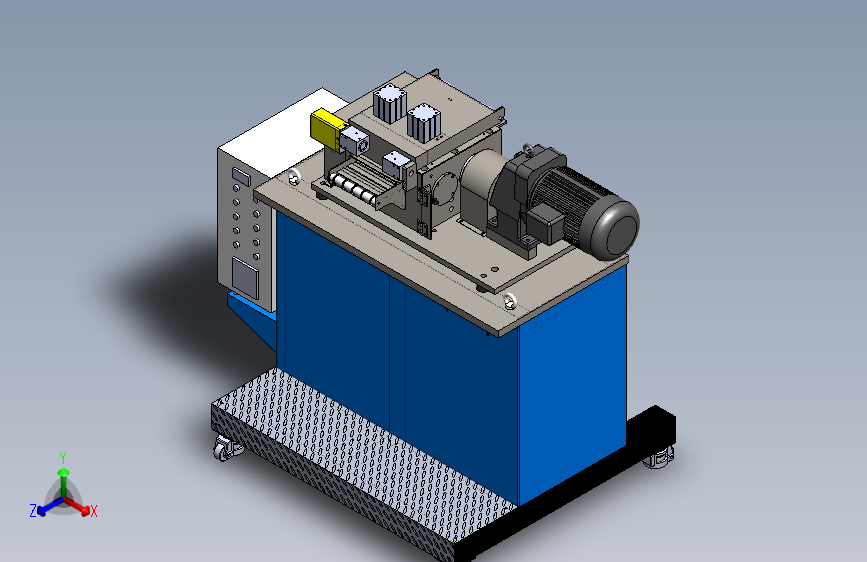 塑料龙门式切粒机(高扭)1483873