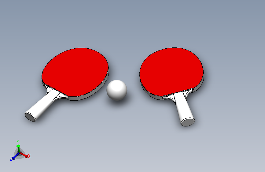 乒乓球、乒乓球拍(2)