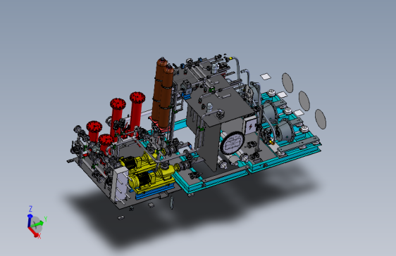 平整机低压站 STP