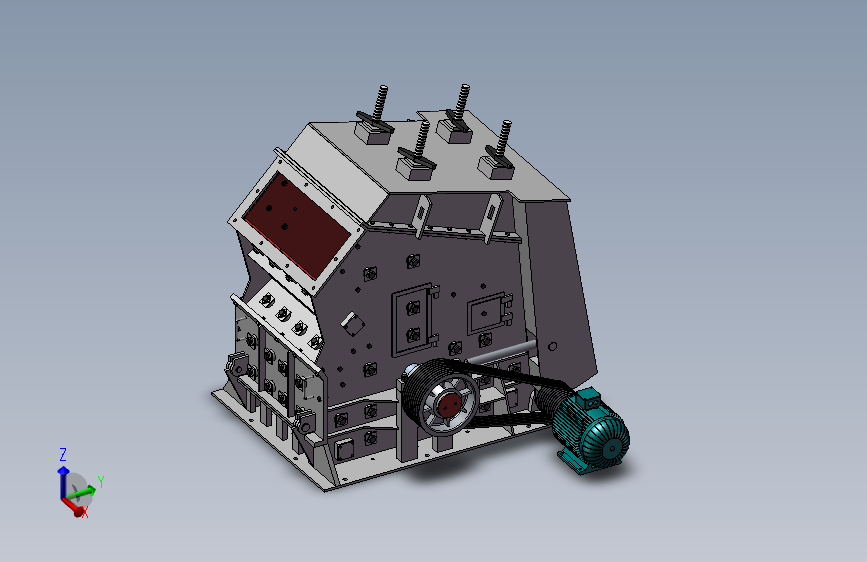 破碎机、冲击式破碎机设备