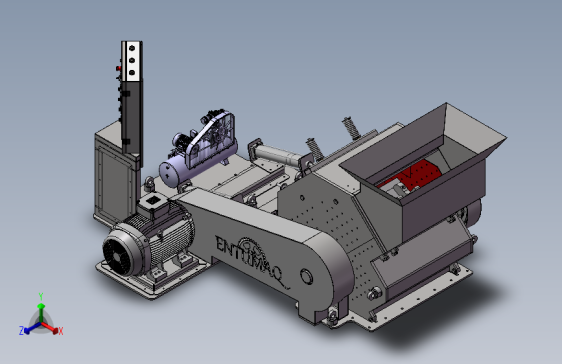 破碎机、冲击式破碎机设计
