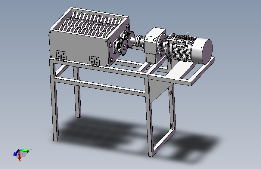 破碎机、单电机双轴撕碎机
