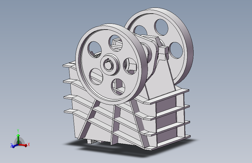 破碎机、单肘颚式破碎机