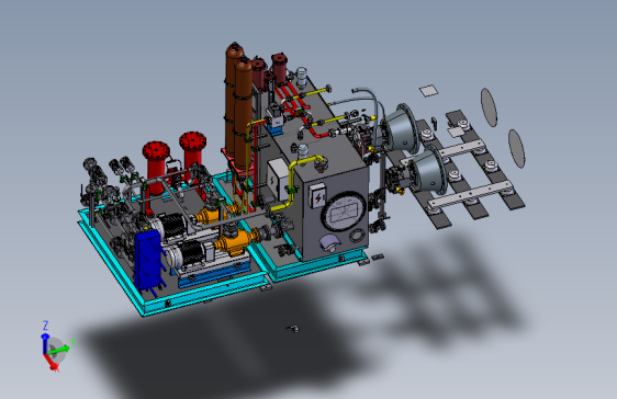 二十辊高压站 STP