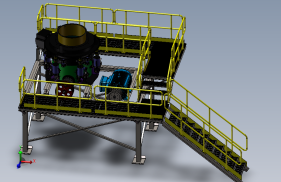 破碎机、圆锥破碎机设备平台