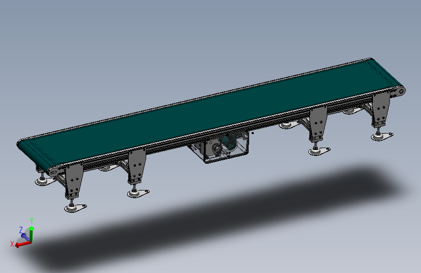 2米皮带线流水线