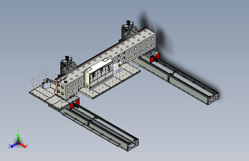 6000龙门移动式数控平面钻
