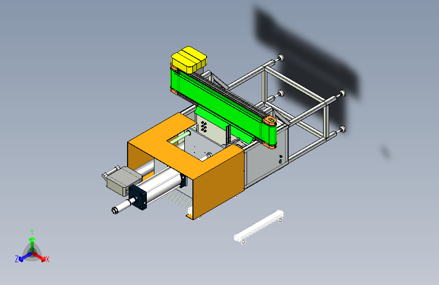 半自动水口切除机