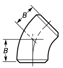 A0003300-45° 弯头焊接管接头