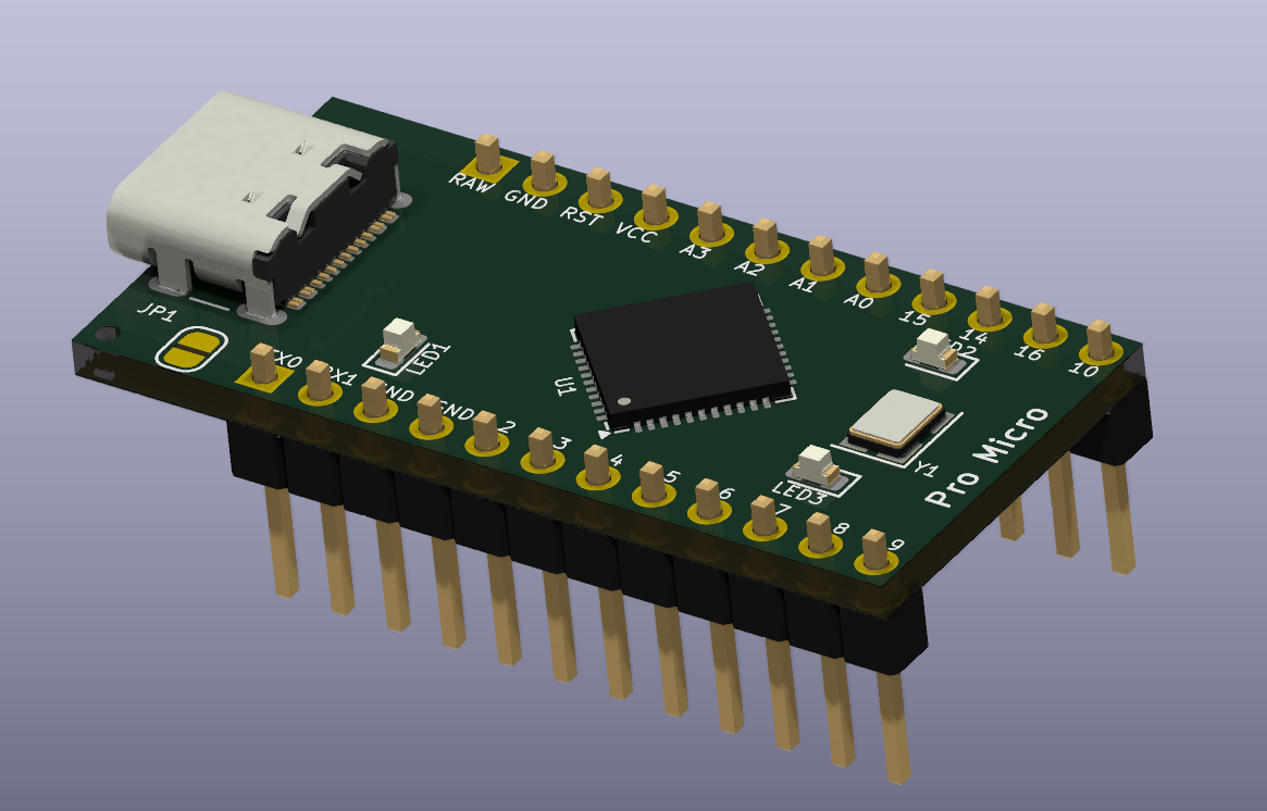 A0003237-Arduino Pro Micro V3 (Leonardo)电路板