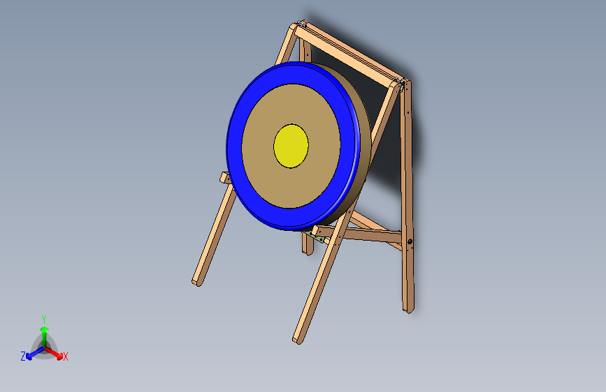 A0003065-弓箭目标固定器可折叠的弓靶支架