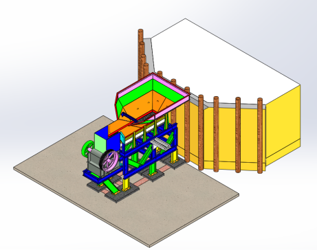 A0003019-采矿场20x36破碎机、振动溜槽