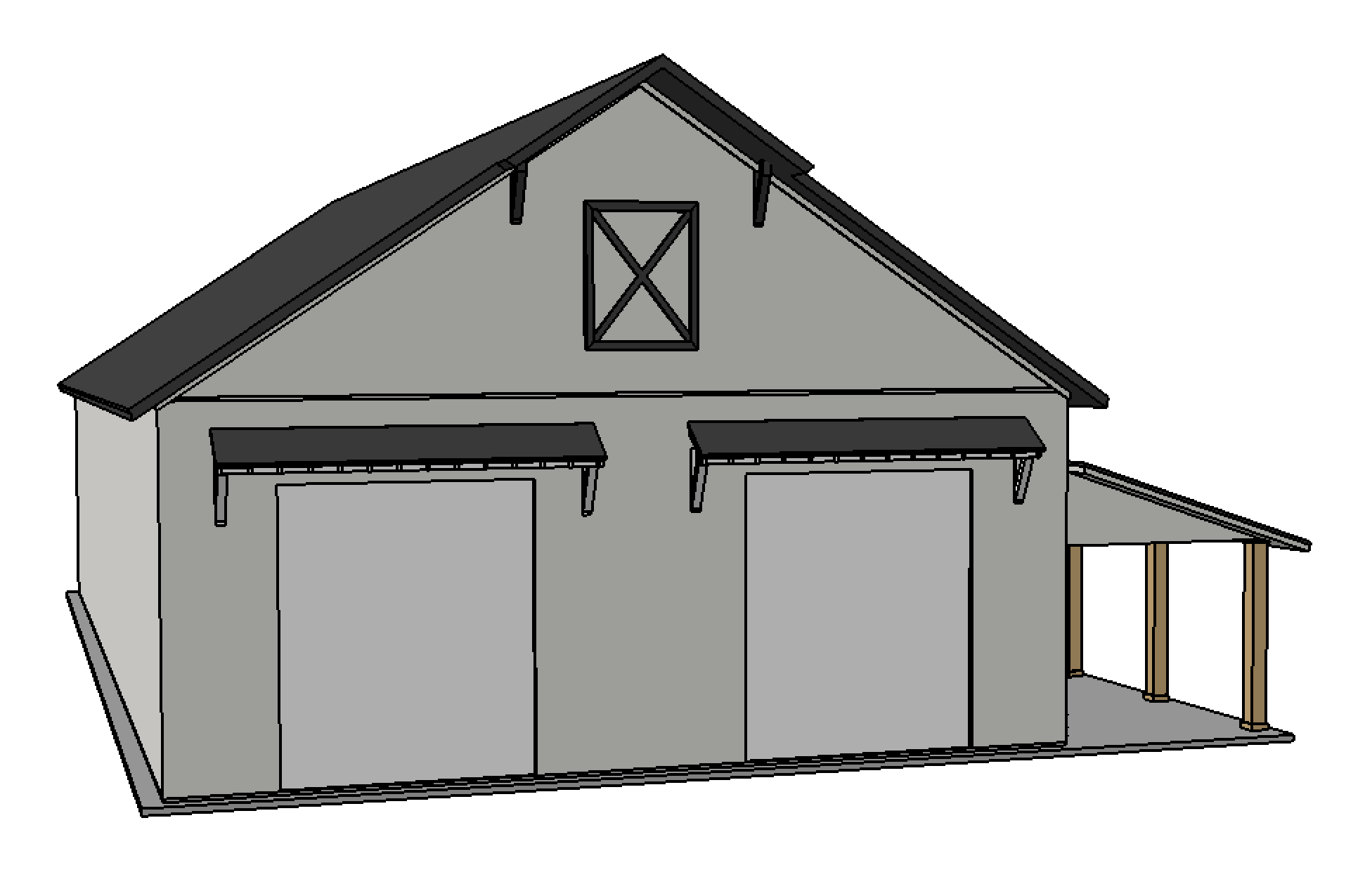 A0003004-谷仓 45英尺 x 90英尺