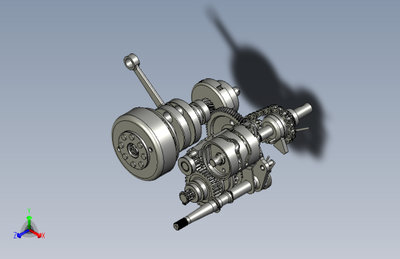 A0002998-摩托车发动机内部零件