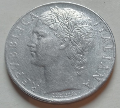 A0002992-1957年100意大利硬币