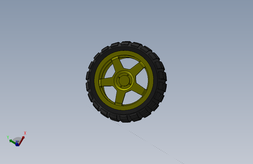 A0002990-机器人项目塑料轮胎