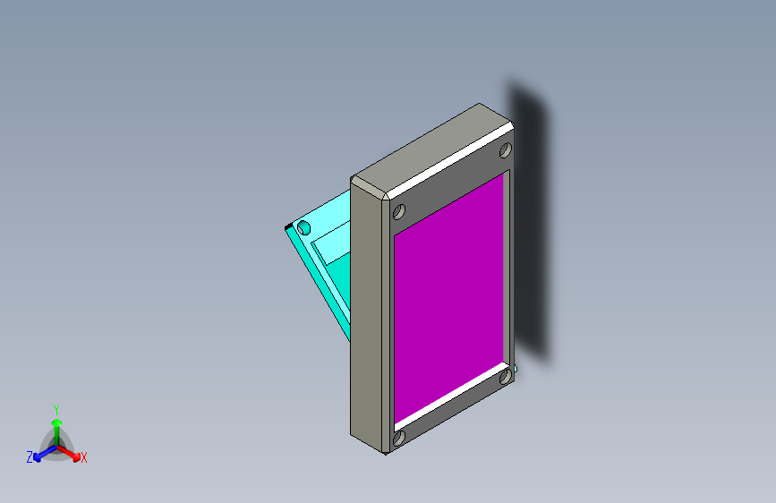 A0002987-kingroon kp3s pro (s1) 显示屏支架