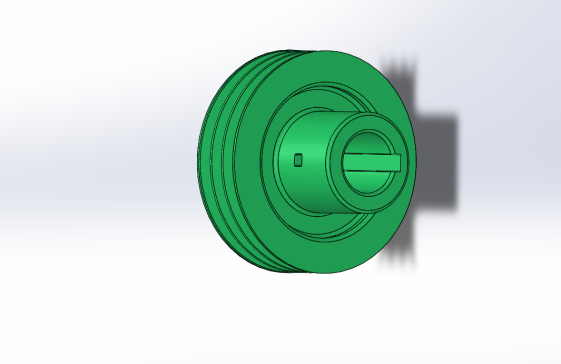 A0002985-3 轴 V 型皮带轮 _ 三槽 V 带轮 (ISO_DIN 标准)