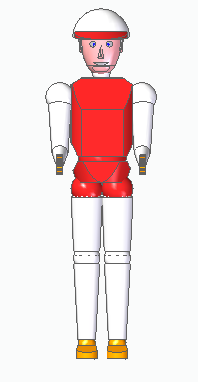 A0003051-操作人员人体模型