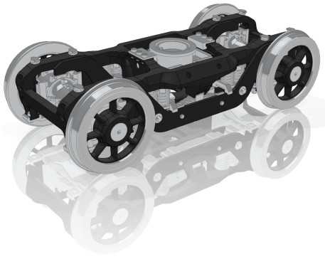 A0003371-外部领先转向架卡车