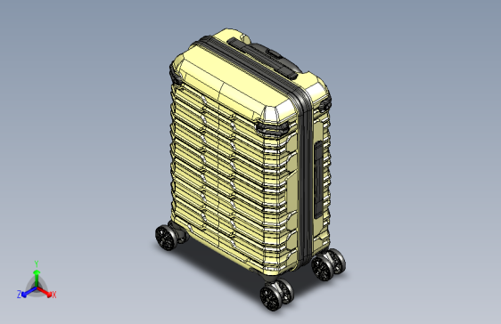 超薄19寸拉杆箱