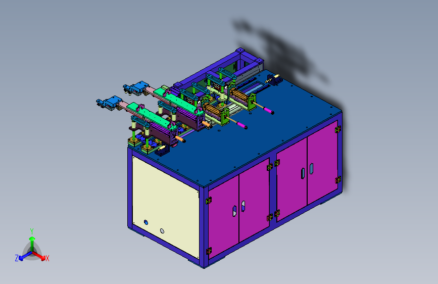 冲床上下料机械手（水平移动）