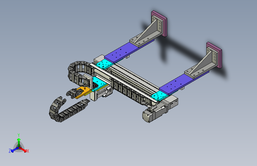 伺服X-Y搬运机构模型