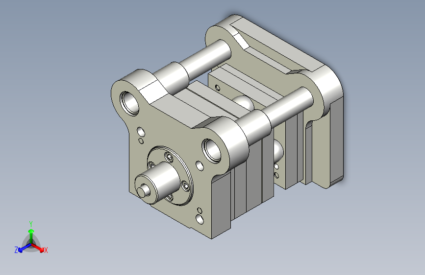 挡板复合模设计